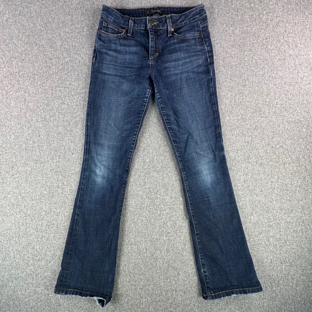 Joe's Jeans Jeans Womens 27 Chrissy Slim Fit Mini Boot Dark Blue BW2CHY5720